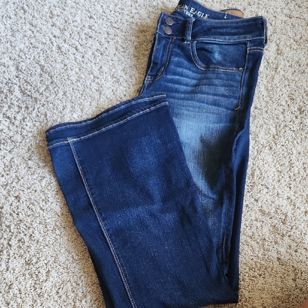 Amerkcan Eagle Flare Denim Women Jeans
